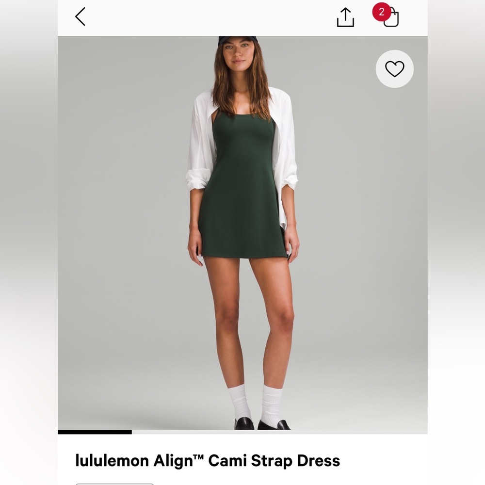 Align Cami Dress Legacy Green 💚